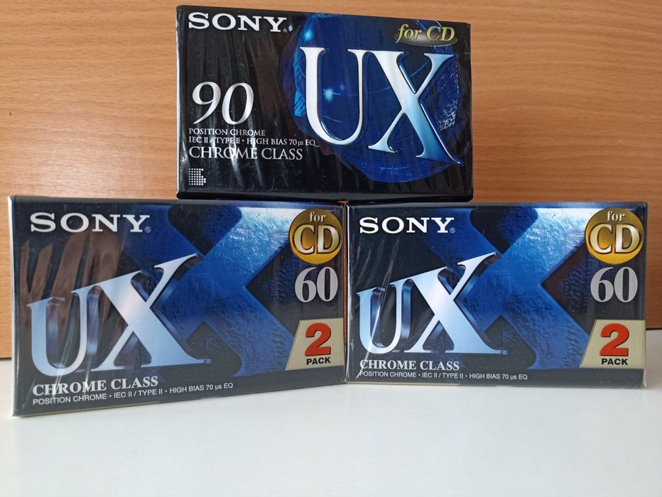 Cassetes Sony UX