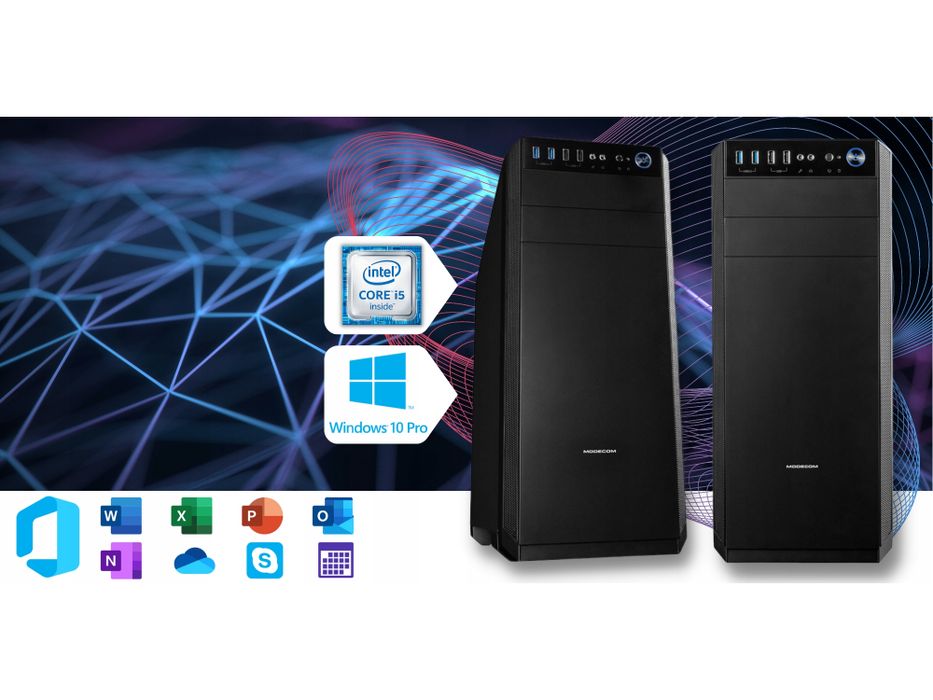 komputer stacjonarny xlap24 baseoffice v3 i5 16gb 256ssd win10 pro