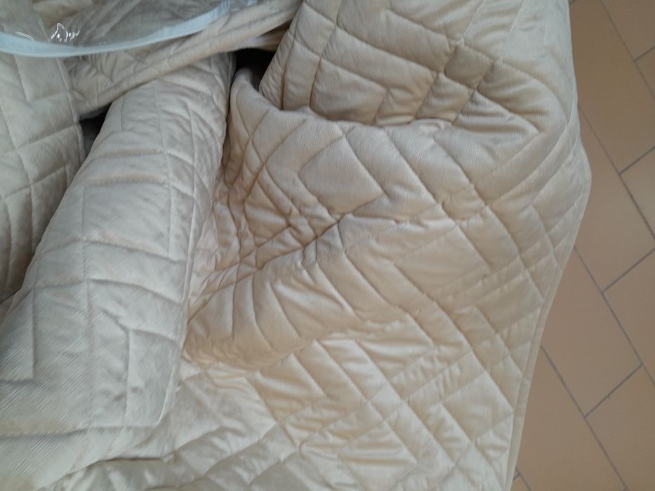 Edredão de casal em veludo