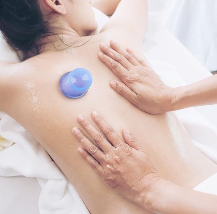 Funxim Silikonowe bańki do masażu antycellulitu