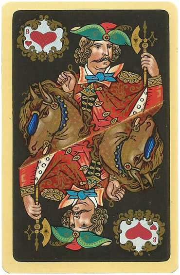 Игральные карты Палех (Ленинградские), 1991 г.