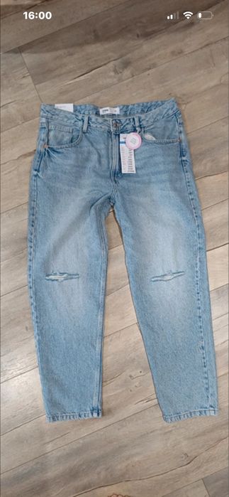Mom fit 44 damskie 44 nowe44 sinsay44 jeansy44 must have 43 spodnie 44