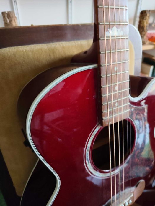 Guitarra Epiphone ej-200 coupe