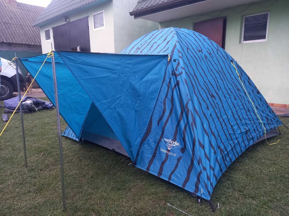 Палатка 3місна з Німеччини Wehncke Serengelli 3