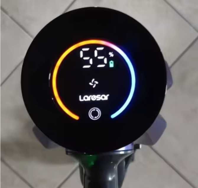 Odkurzacz Bezprzewodowy Laresar V7 500W Moc 50KPA, Wymienny Akumulator