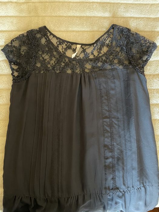 Vestido seda preto Pepe Jeans (S) [ULTIMO PREÇO]