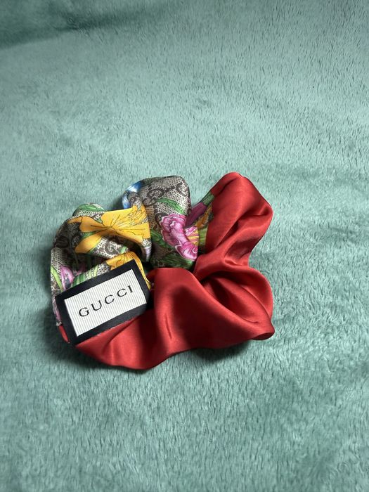 Атласна резинка гуччи gucci