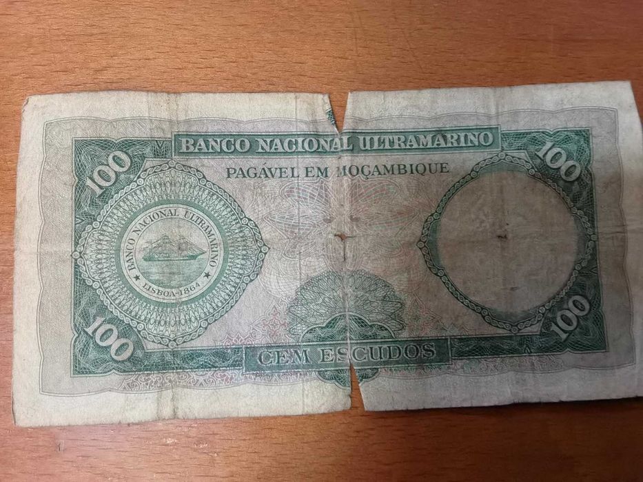 Nota de 100 escudos 1961