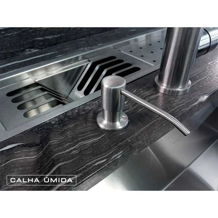 Cubas e Escorredores embutidos em Aço inox