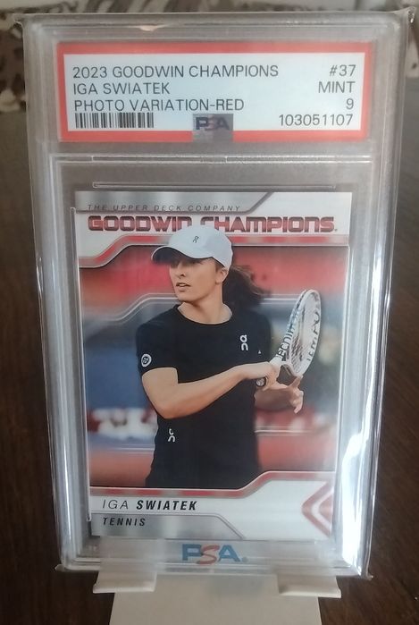 Iga Świątek karta PSA 9 - Tenis