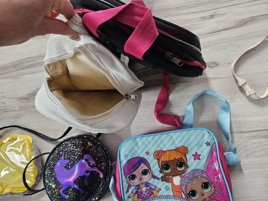 Zestaw plecaków torebek  plecak LOL torebka  monster high