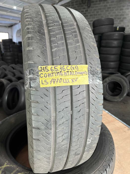 LS1470 Літні шини 215/65r16c Continental VanContact Eco пара резина