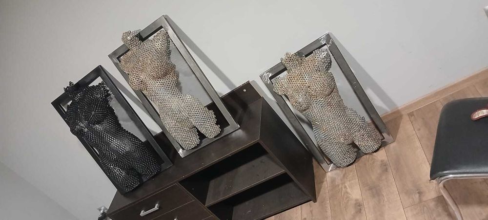 obraz loft 3D sztuka 75*45cm