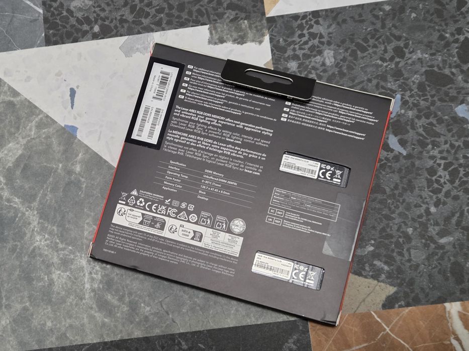 Pamięć Lexar Ares RGB DDR5 32 GB 6000MHz CL26 LD5U16G60C26BR-RGD - now