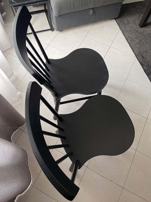 2 Norraryd Cadeiras Ikea - Preto