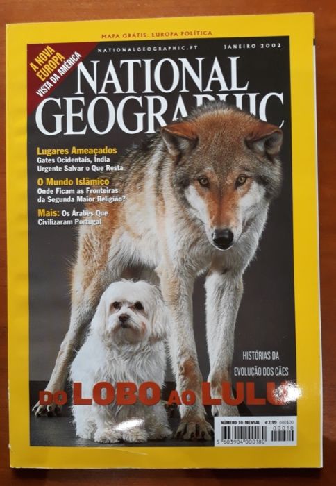 Coleção de revistas "National Geographic"