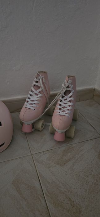 Patins de patinagem artistica