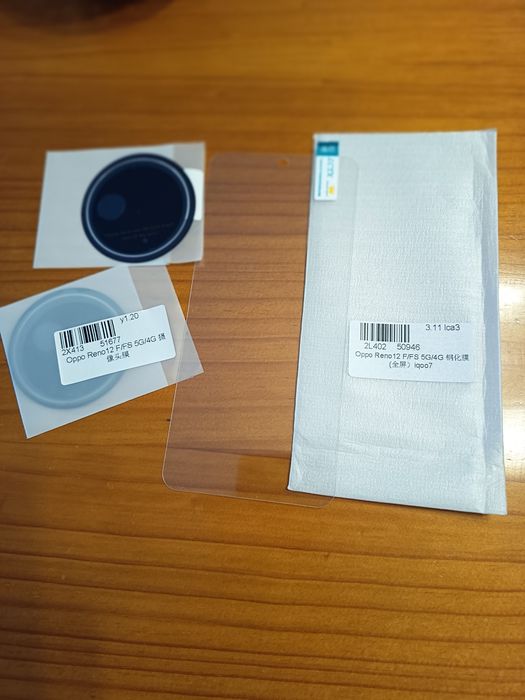 Películas OPPO Reno 12 F/FS - 5G/4G