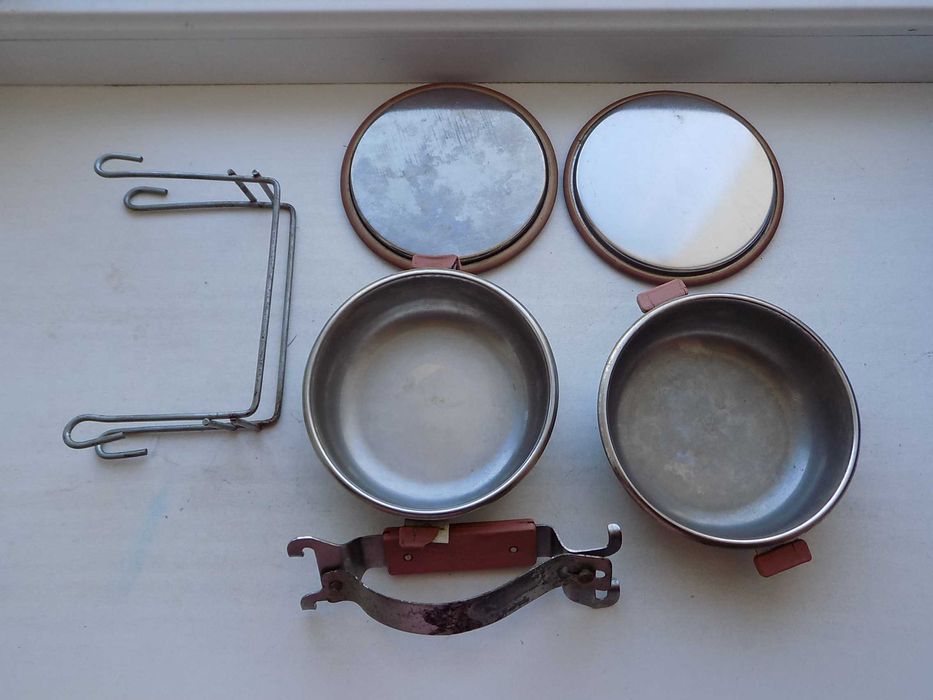 Контейнер пищевой из нержавеющей стали из 2 судков толстая нержавейка