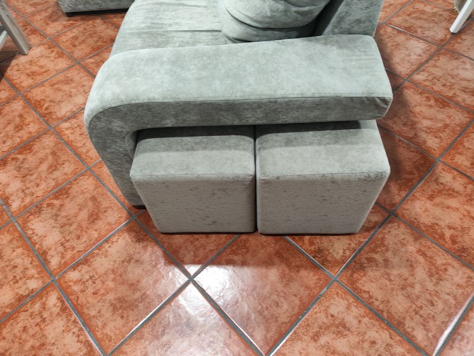 Sofá tecido anti garra