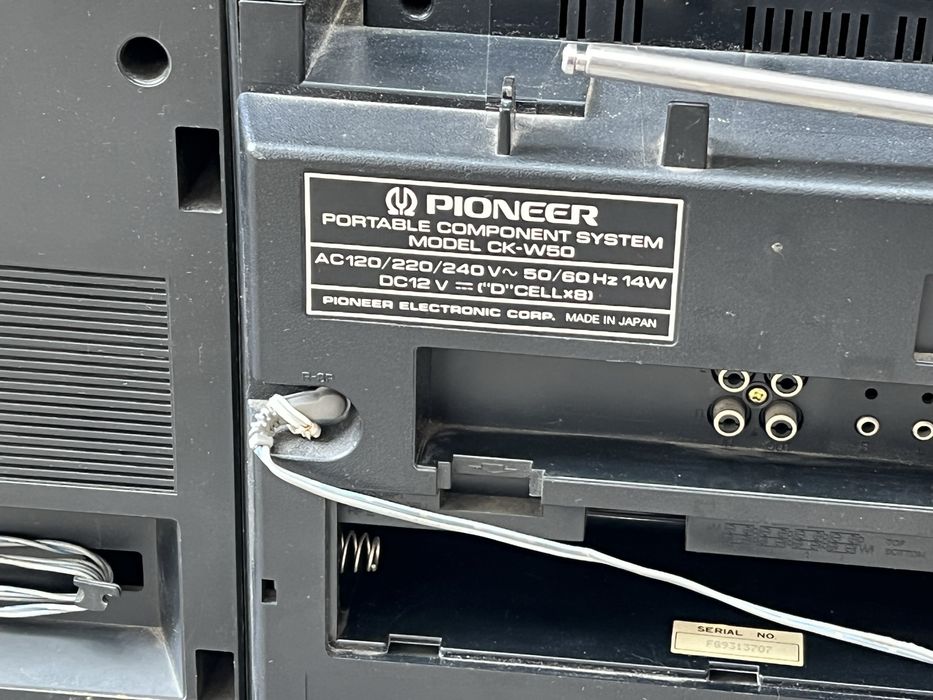 СТЕРЕО РАДИО ДВОЙНОЙ кассетный Pioneer CK-W50