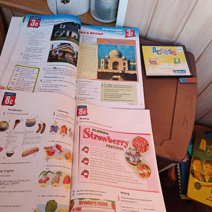 Access 1, комплект Workbook+Student's Book+CD reader Robin Hood