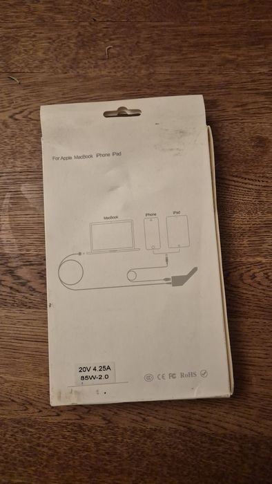 Ładowarka samochodowa do MacBook 85W – MagSafe 2 + USB – mało używana