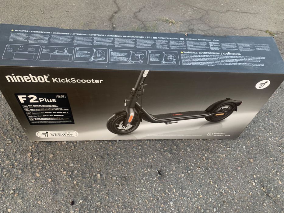 Электросамокат Ninebot Segway F2 plus