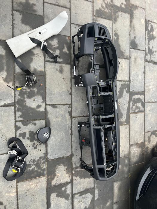 Deska poduszki Vw t6 caravella transporter airbag oryginał demontaż