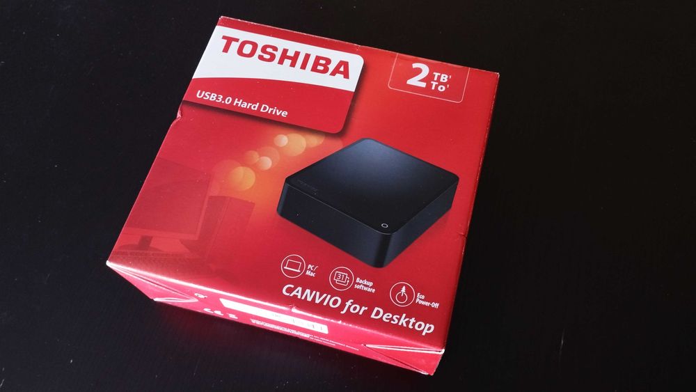 PC/MAC - Disco Externo Toshiba CANVIO Desktop 2TB - USB 3.0