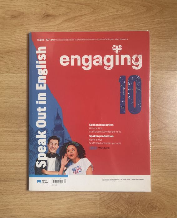 Manual Engaging + Caderno de Atividades 10 Ano (Plastificados)