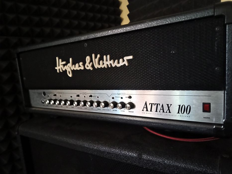 Wzmacniacz gitarowy Hughes & Kettner + kolumna crate 
622,