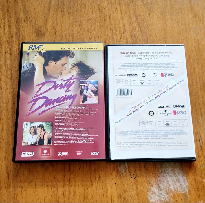 Dirty Dancing Dziennik Bridget Jones dvd