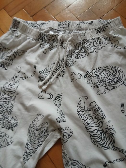 Bawełniane spodnie  piżama L Beloved