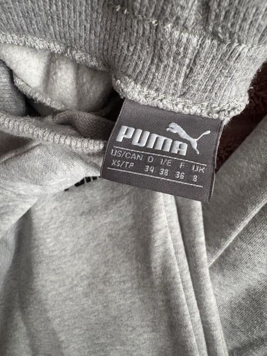 Сірі жіночі спортивні штани пума Puma