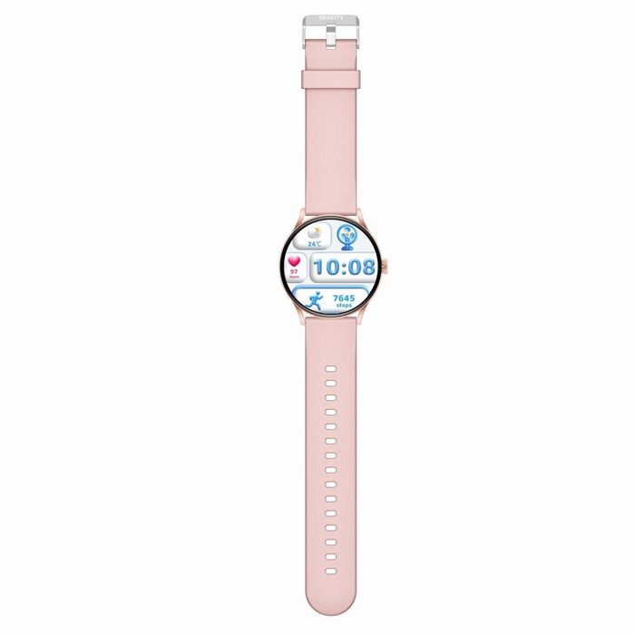 smartwatch gravity różowy gt2-1 pro