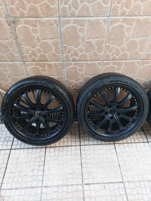 Jantes 18" 5x120 ET45 com pneus