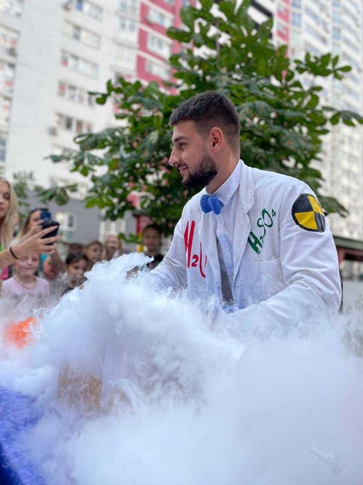 Детские аниматоры. Научное химмическое шоу. Аниматор для детей