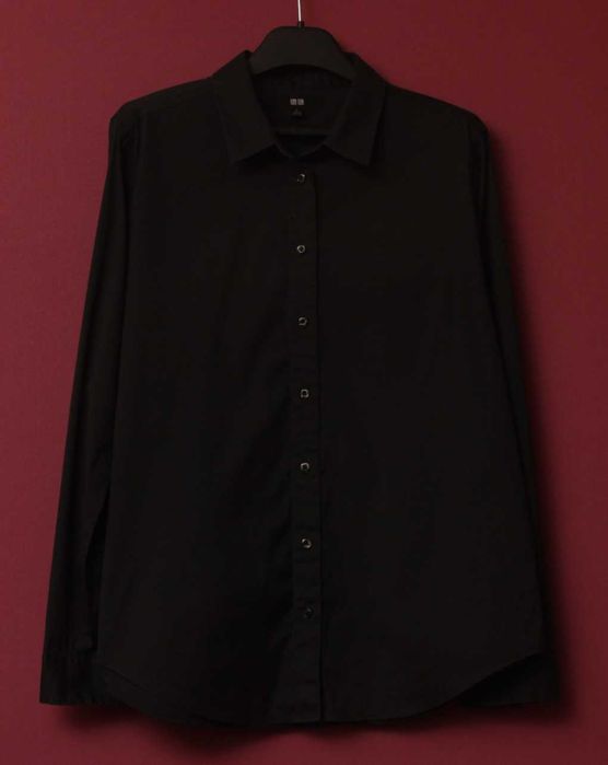 Uniqlo рр L рубашка из хлопка женская
