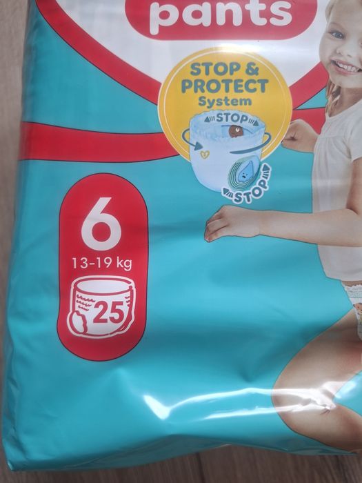Pampers active baby pants 6