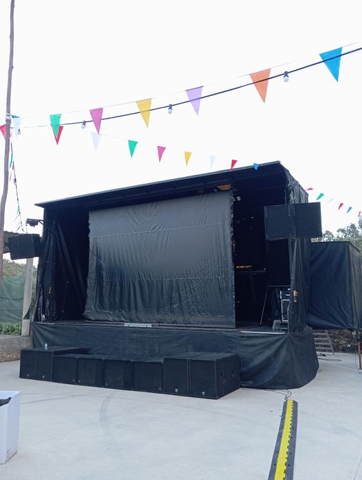 Palco móvel pesado 7,5t