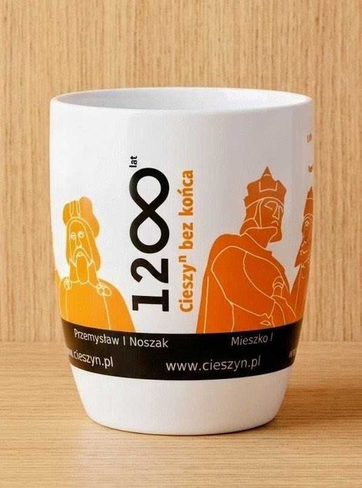 Kubek Cieszyn 1200 lat pamiątkowy
