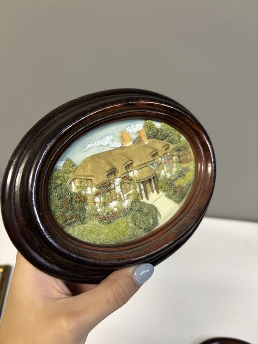 Quadros com paisagem em cerâmica