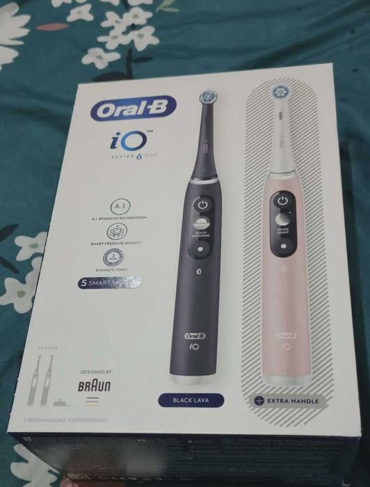 Szczoteczka elektryczna komplet oral-b seria 6