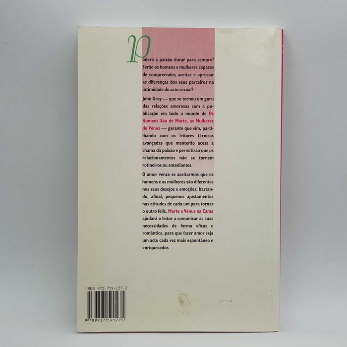 Livro Ref-CE1 - John Gray - Marte e Venus na Cama
