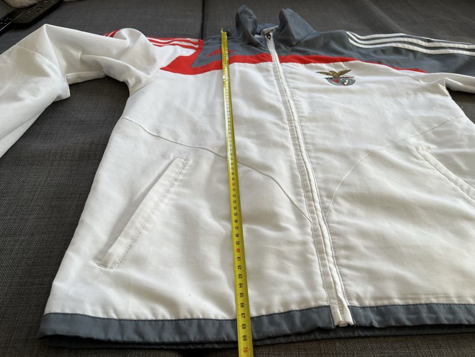 Casaco Branco Oficial Benfica Adidas 2006 2007