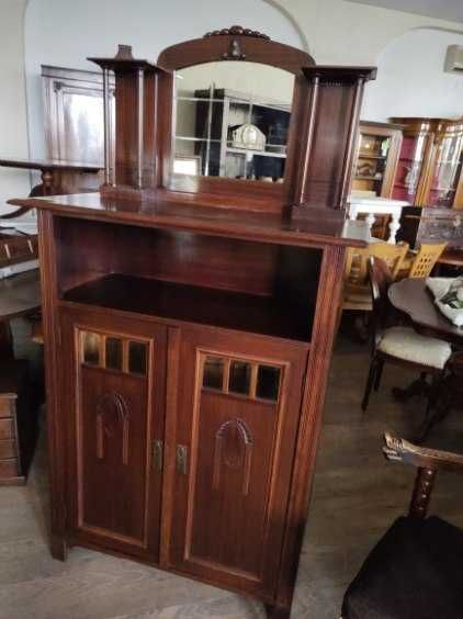 Witryna witrynka kredens drewniana antyk stylowy elegancki FV DOWÓZ