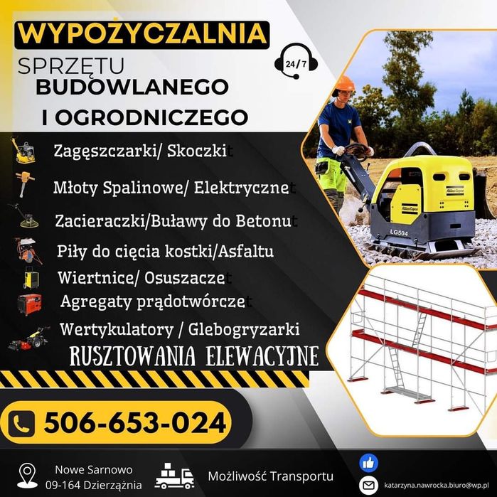 Usługi glebogryzarką separacyjną