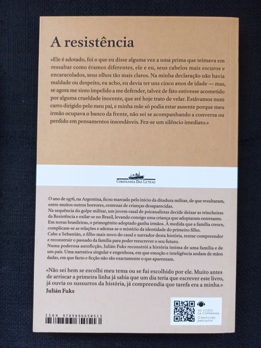 Julián Fuks - A Resistência