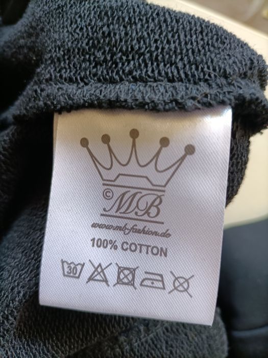 Spodnie jogersy , Fashion style MB,nowe bez metki,czarne,bawełna,